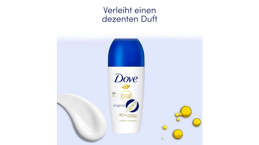Dove Deo Roll-on Anti-Transpirant Advanced Care Original 50 ml