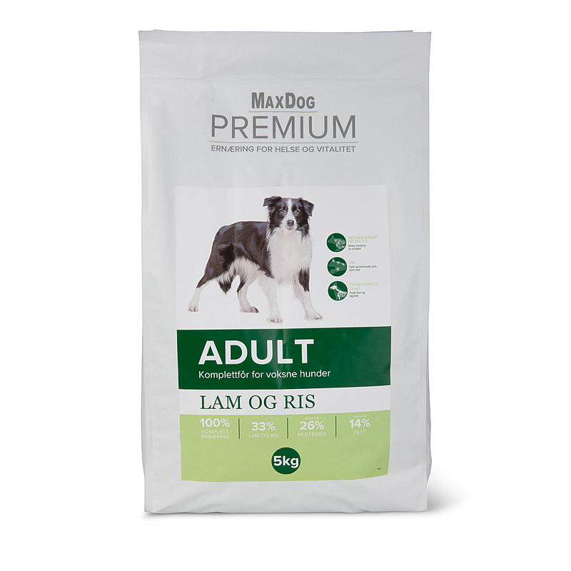 MaxDog Premium Lam Adult 5 kg Premium MaxDog