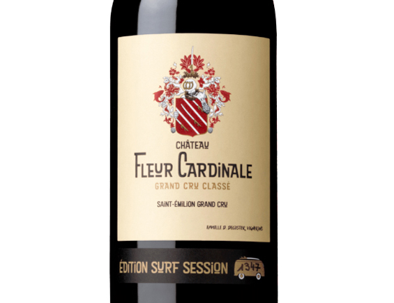Château Fleur Cardinale 2019 Magnum édition Limitée Surf Session Bordeaux Saint-Emilion Grand Cru