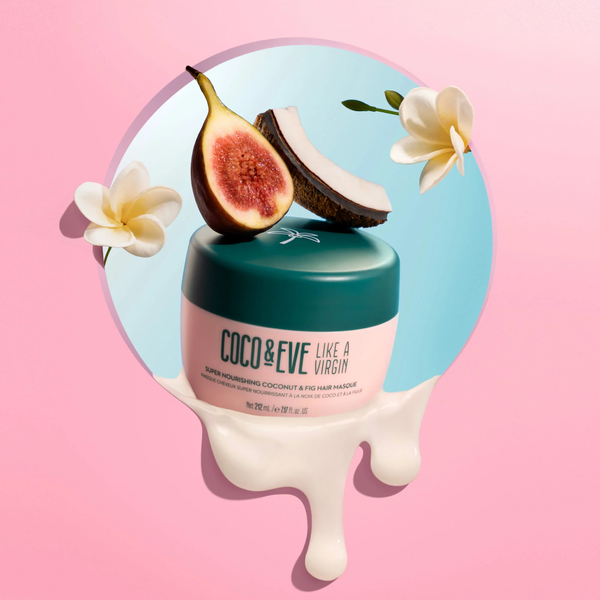 Like A Virgin Super Nourishing Coconut & Smochin Hair Masque - Mască de păr hrănitoare, Mască de păr hidratantă