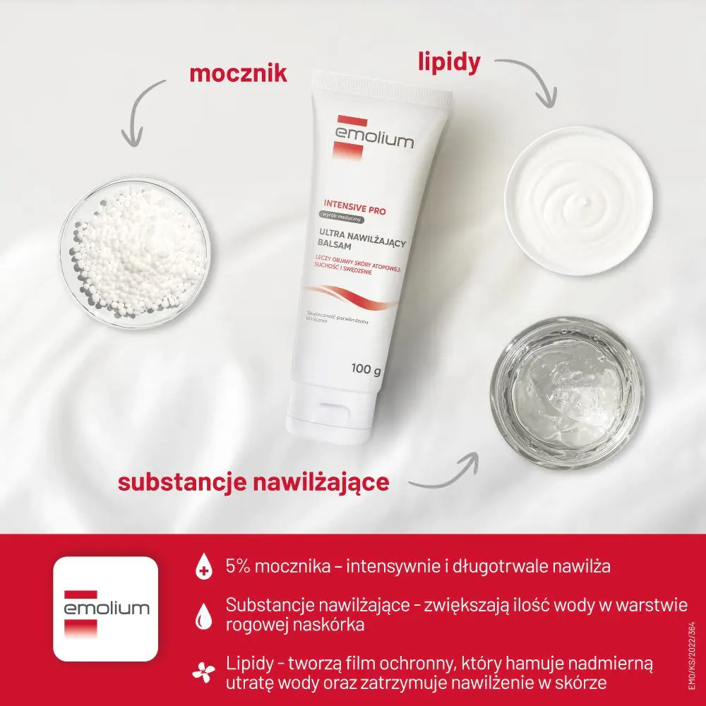 Emolium Intensive Pro itin drėkinamasis balzamas