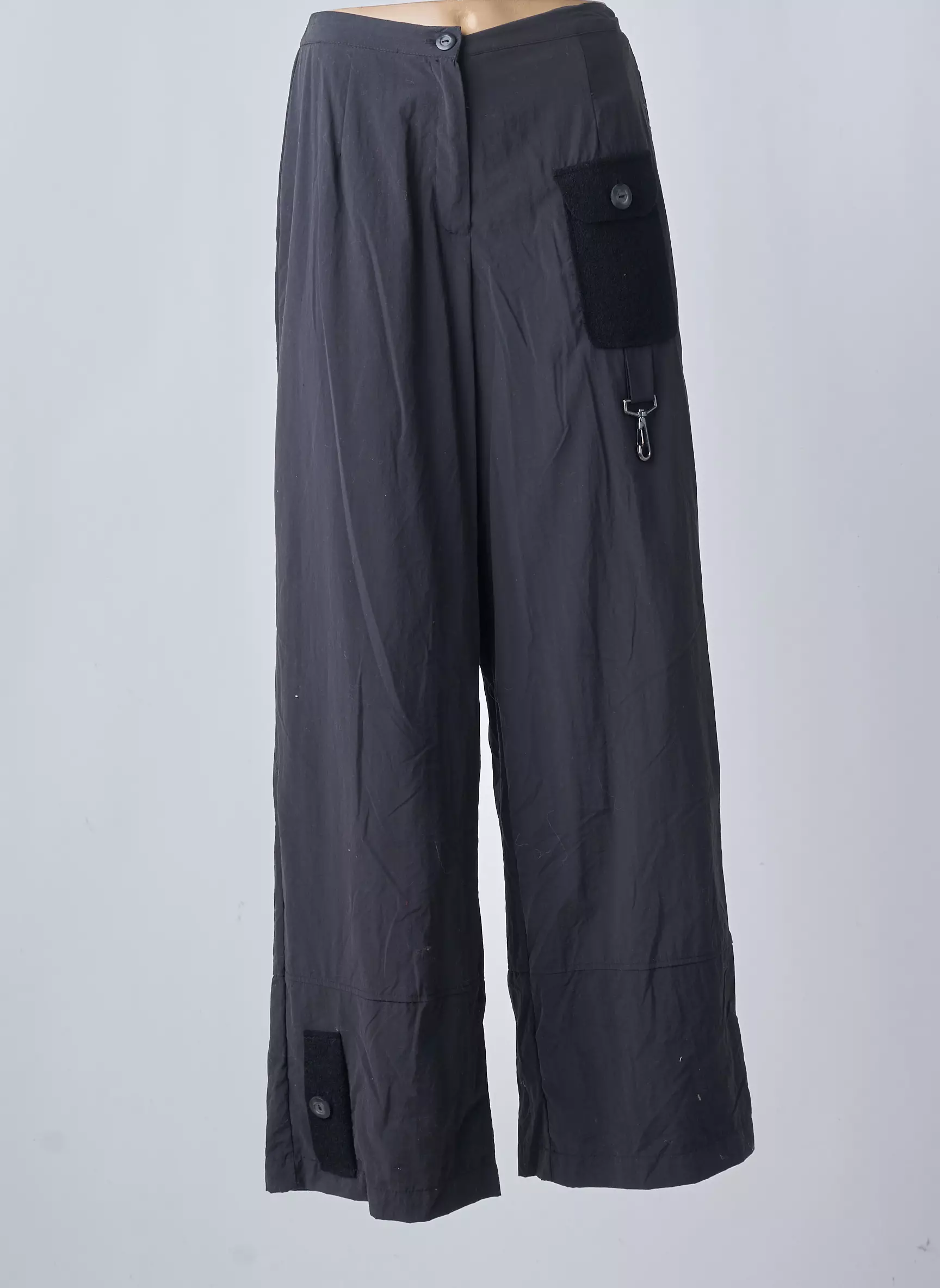 Animale Pantalons Larges Femme couleur gris