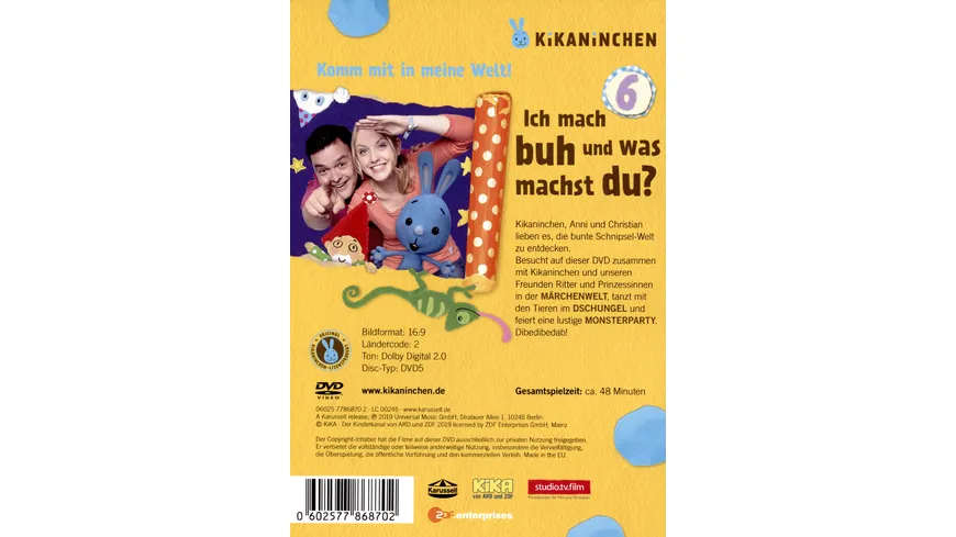 Kikaninchen 6 - Ich mach Buh und was machst du?