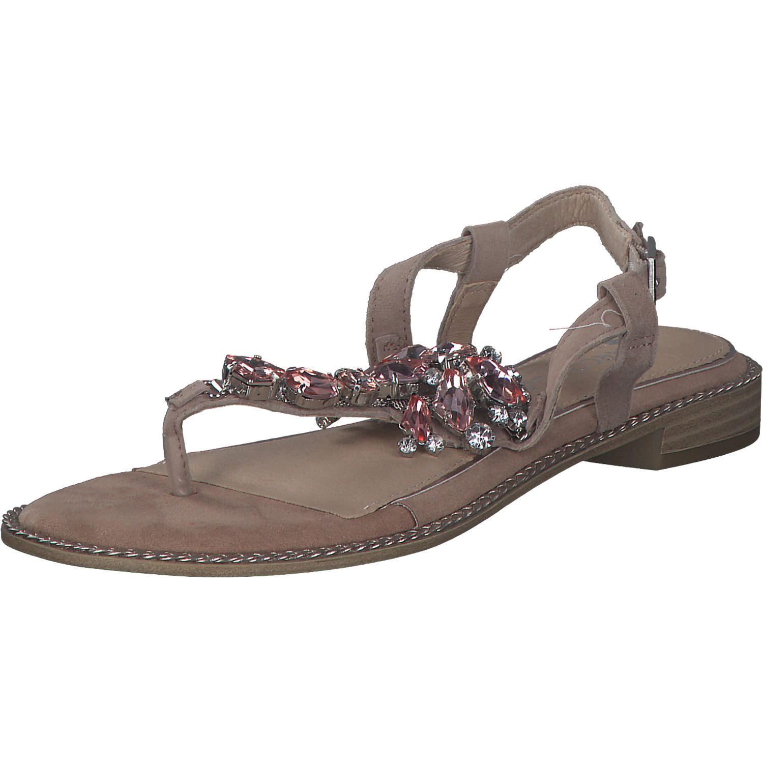 Marco Tozzi 88100, Klassische Sandalen, Damen, Rosa/Beige comb
