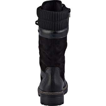Remonte Schnürstiefel in schwarz