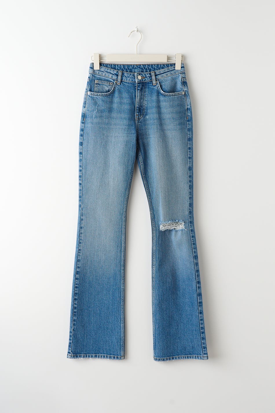 Full length flare jeans