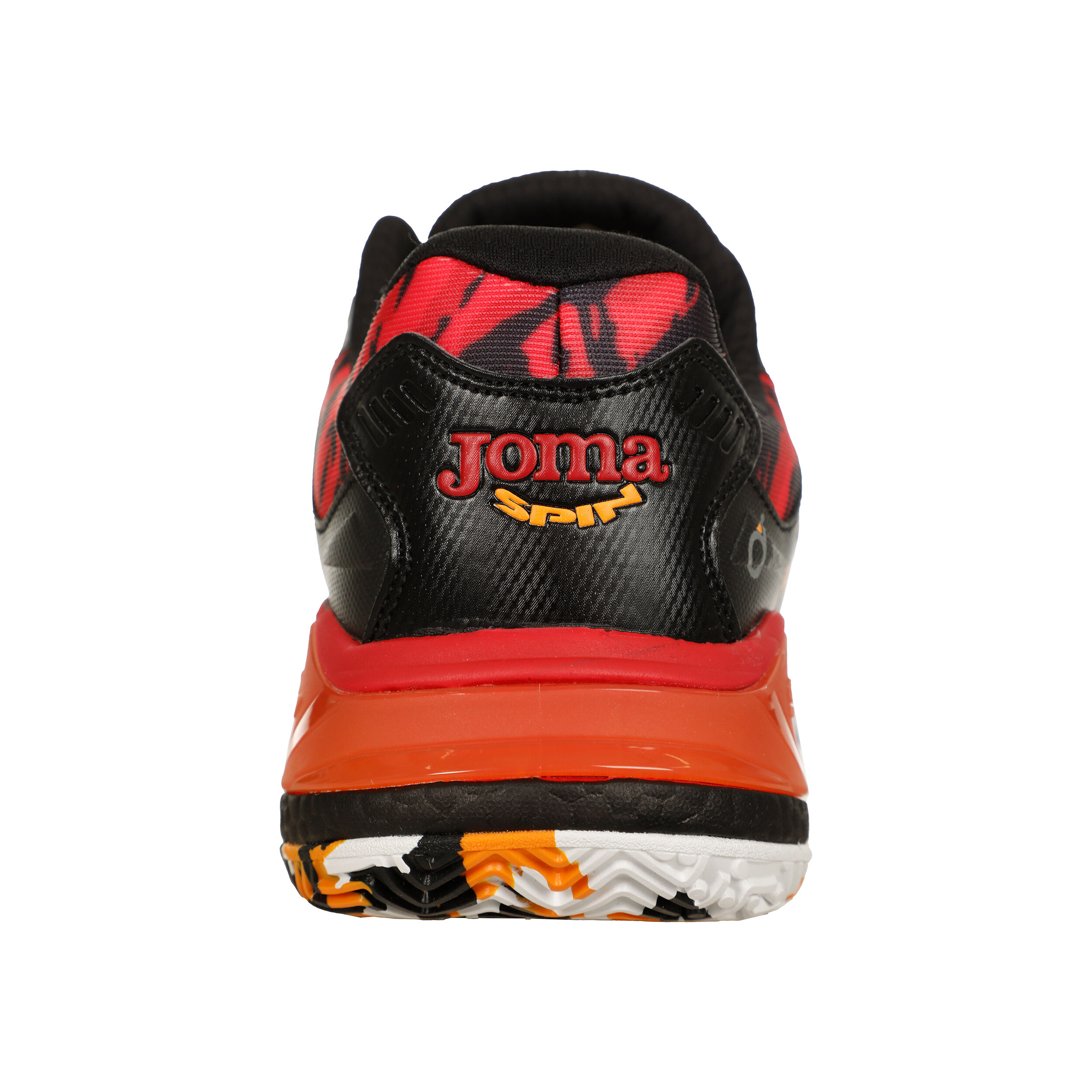 SPIN Padelschuh Herren - Schwarz, Orange