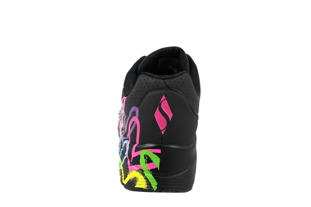 SKECHERS Freizeit Schnürer schwarz