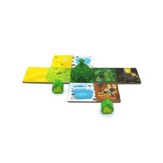 Huts for Kingdomino Origins – 4 Pieces
