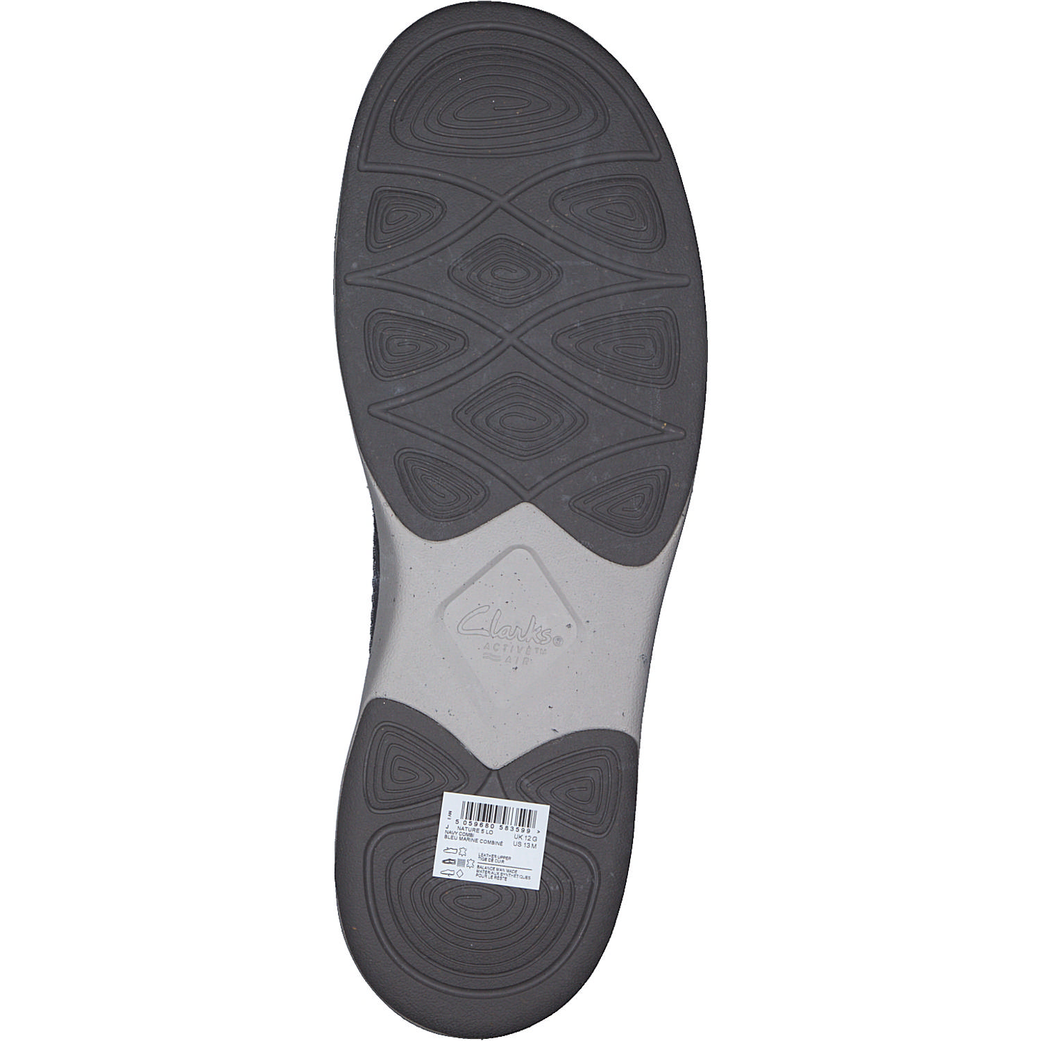 Clarks Nature 5 Lo 2616, Sportliche Halbschuhe, Herren, NAVY COMBI