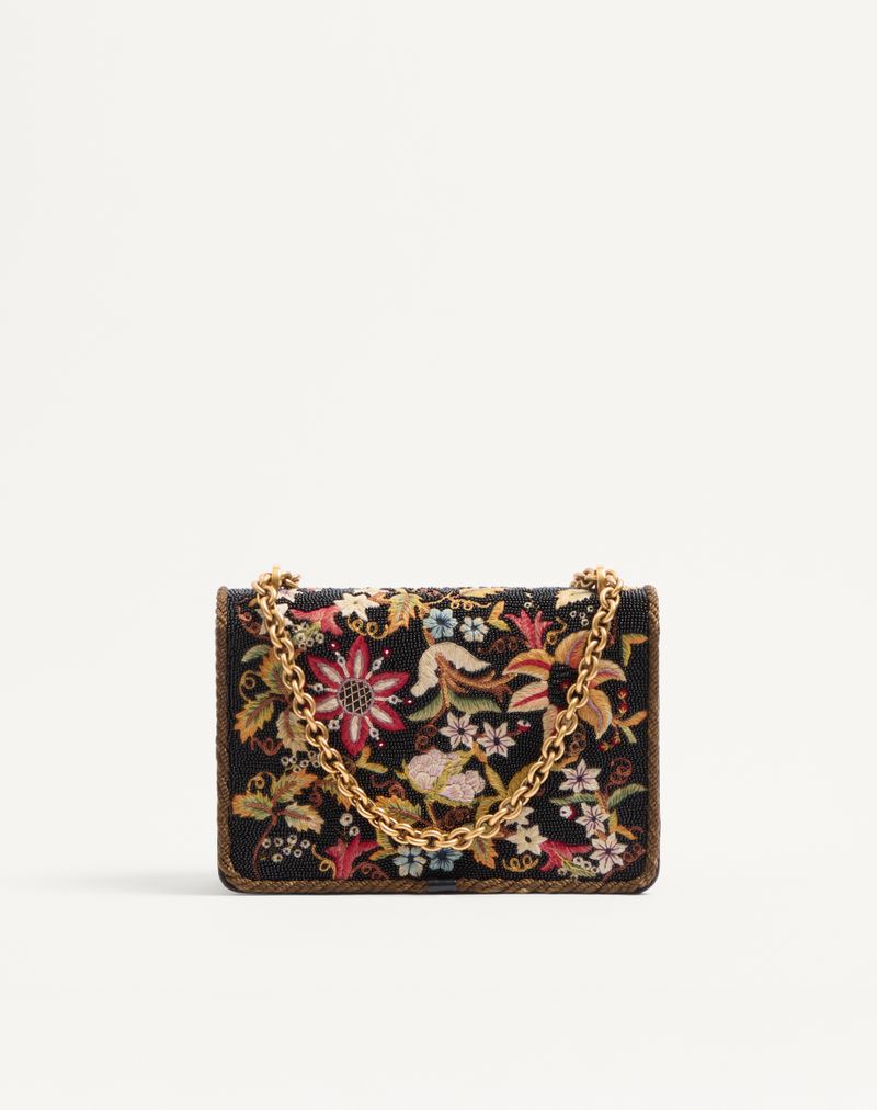 Valentino Garavani Bolsa de Ombro Bordada Vain