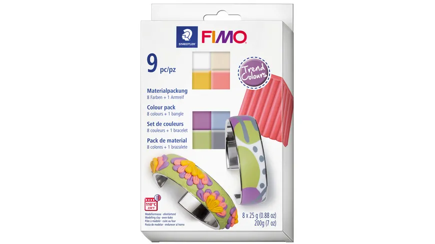 STAEDTLER Modelliermasse FIMO® soft Trend Color 200 g