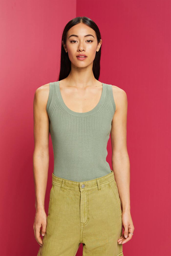 Tank Top in Rippstrick