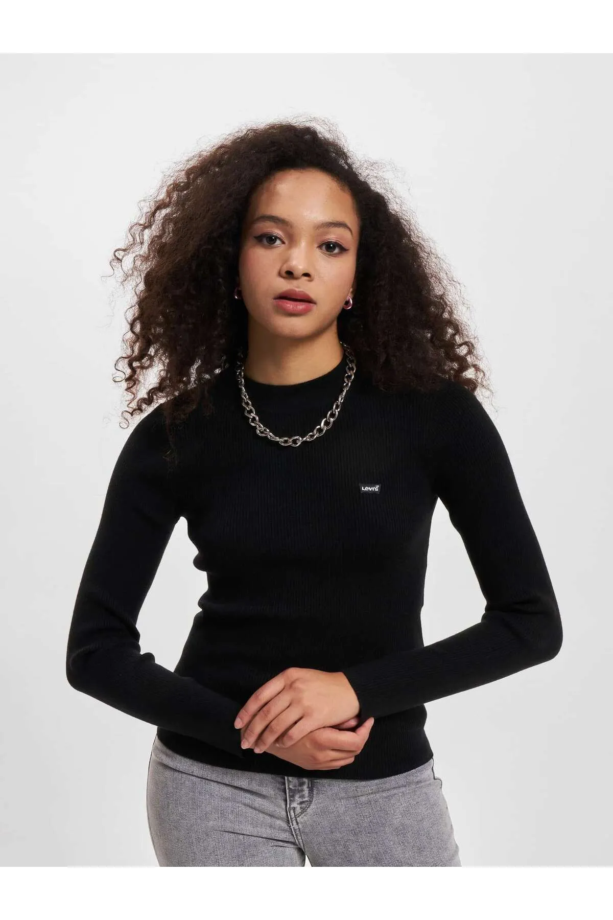 Levi&'s  Damen Levis Crew Rib Pullover
