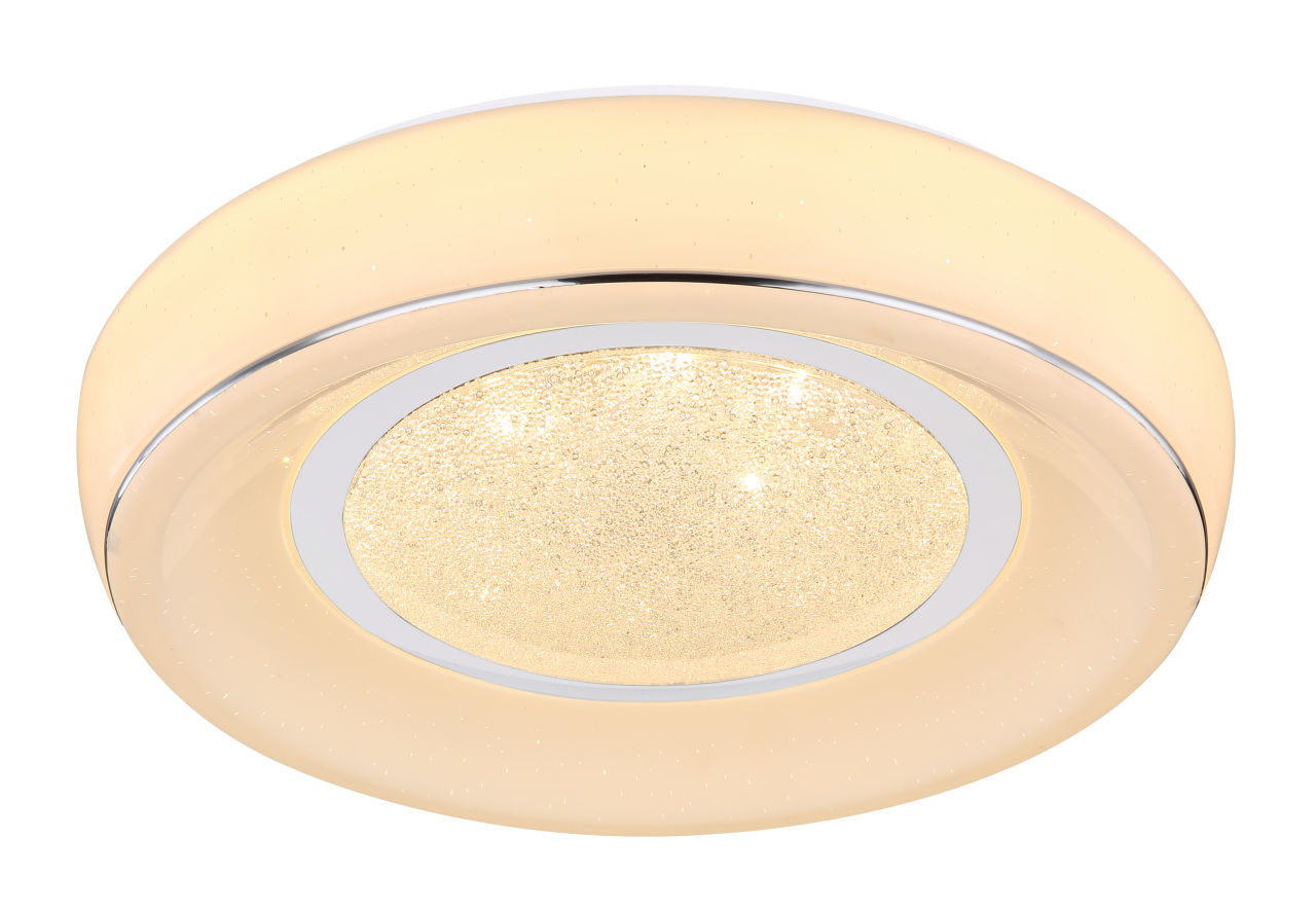 Globo Lighting - MICKEY - Deckenleuchte Metall weiß, LED