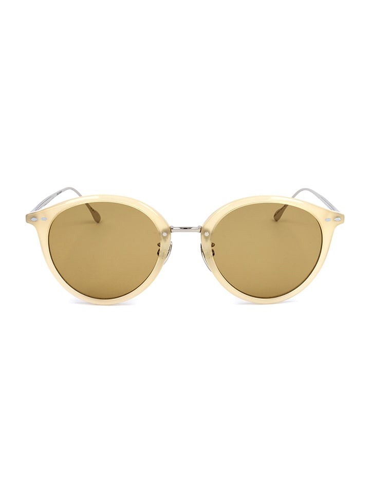 ISABEL MARANT ÉTOILE Damen-Sonnenbrille in Gelb-Silber/ Hellbraun günstig kaufen 52