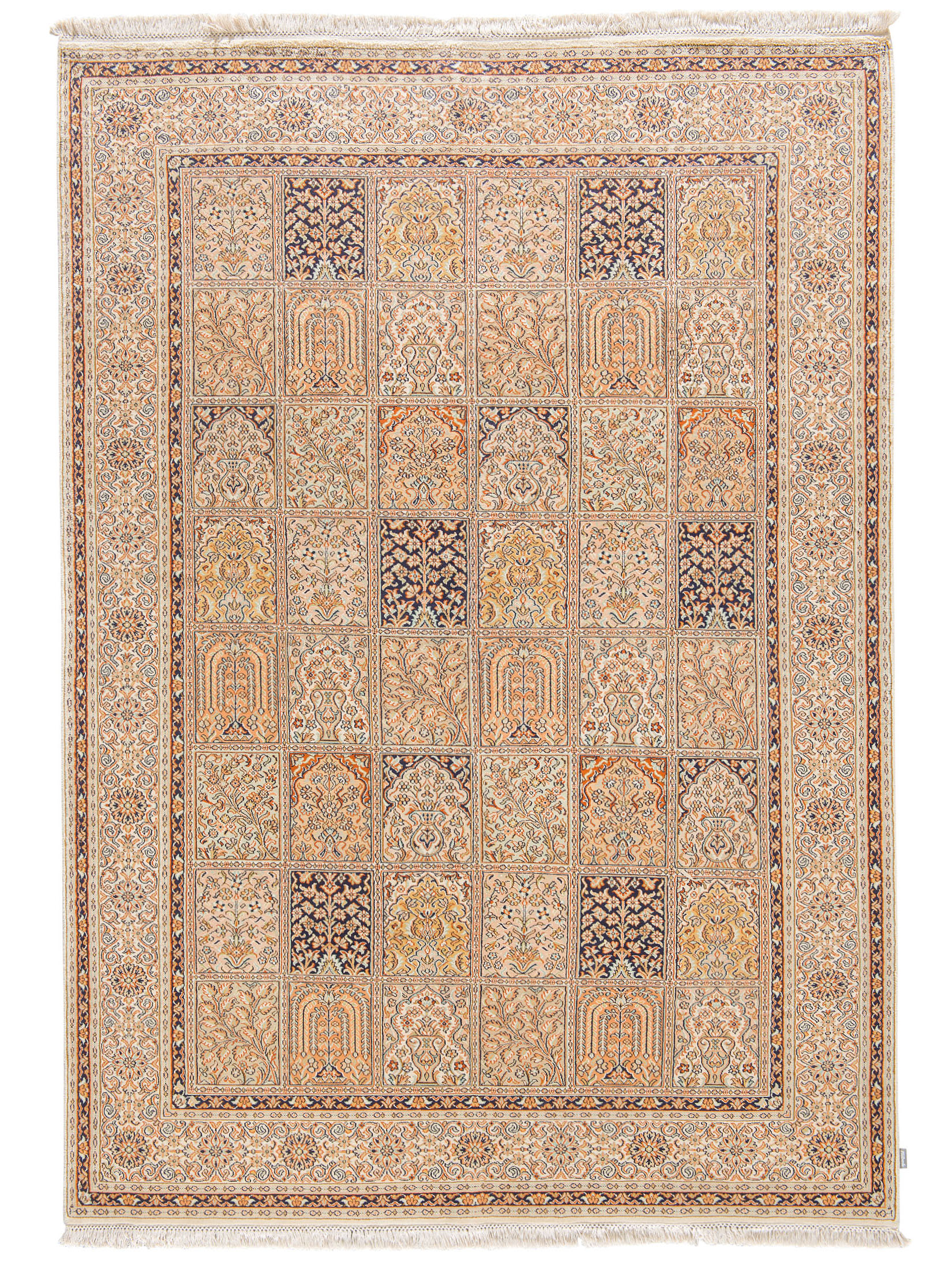 Kaschmir Seide 18/18 ca. 169 x 239 cm, Unikat / Einzelstück