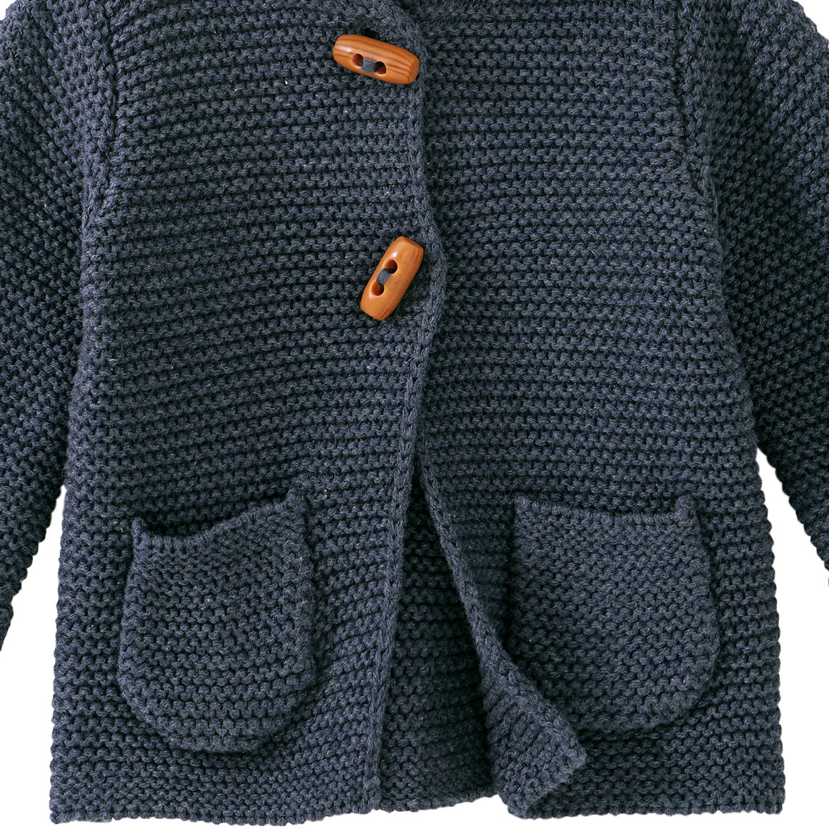 Newborn Strickjacke mit Öhrchen