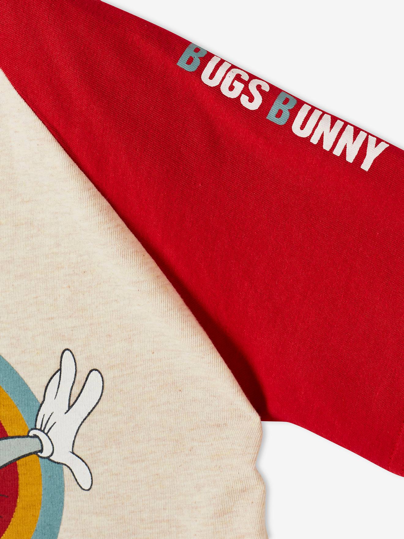 T-shirt manches courtes garçon Looney Tunes® Bugs Bunny beige chiné