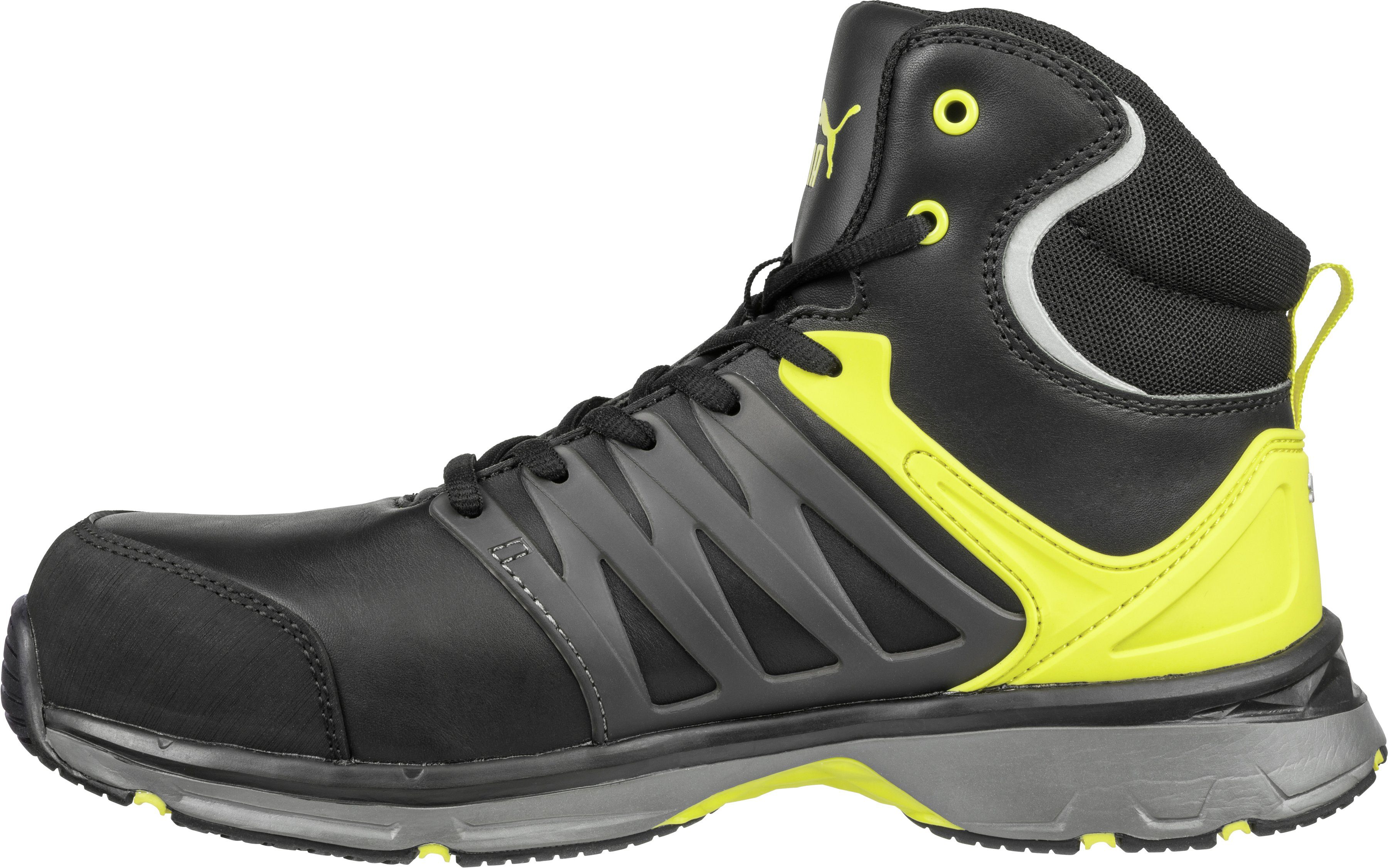 PUMA Safety VELOCITY 2.0 YELLOW MID Sicherheitsstiefel Sicherheitsklasse S3