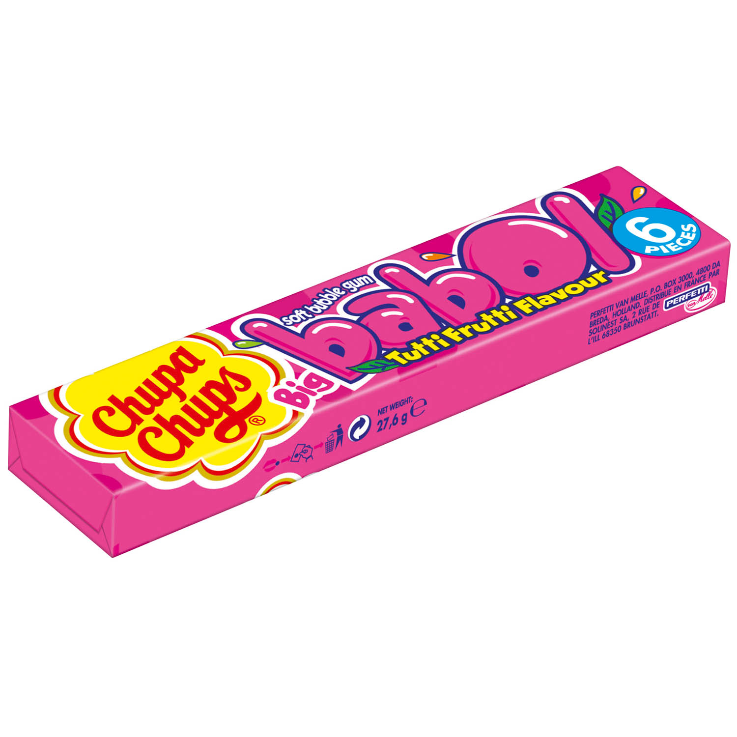 Chupa Chups Big babol Tutti Frutti 3x6er