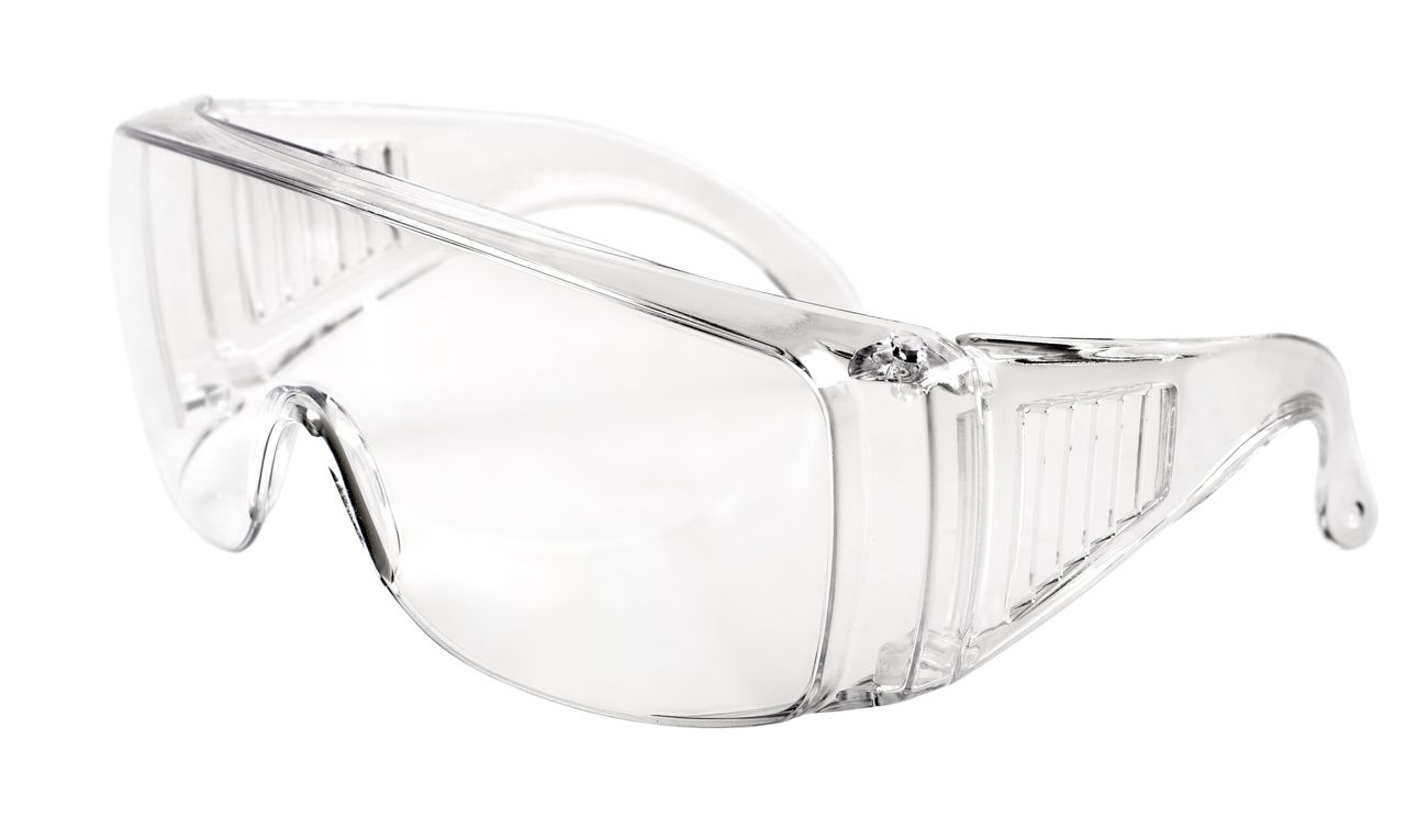 Viwanda extragroße Schutzbrille Sicherheitsbrille Laborbrille auch geeignet als Überbrille zum Schutz Ihrer Augen