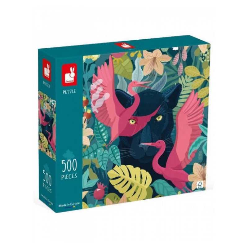 Puzzle Panthère mystique 500 pièces