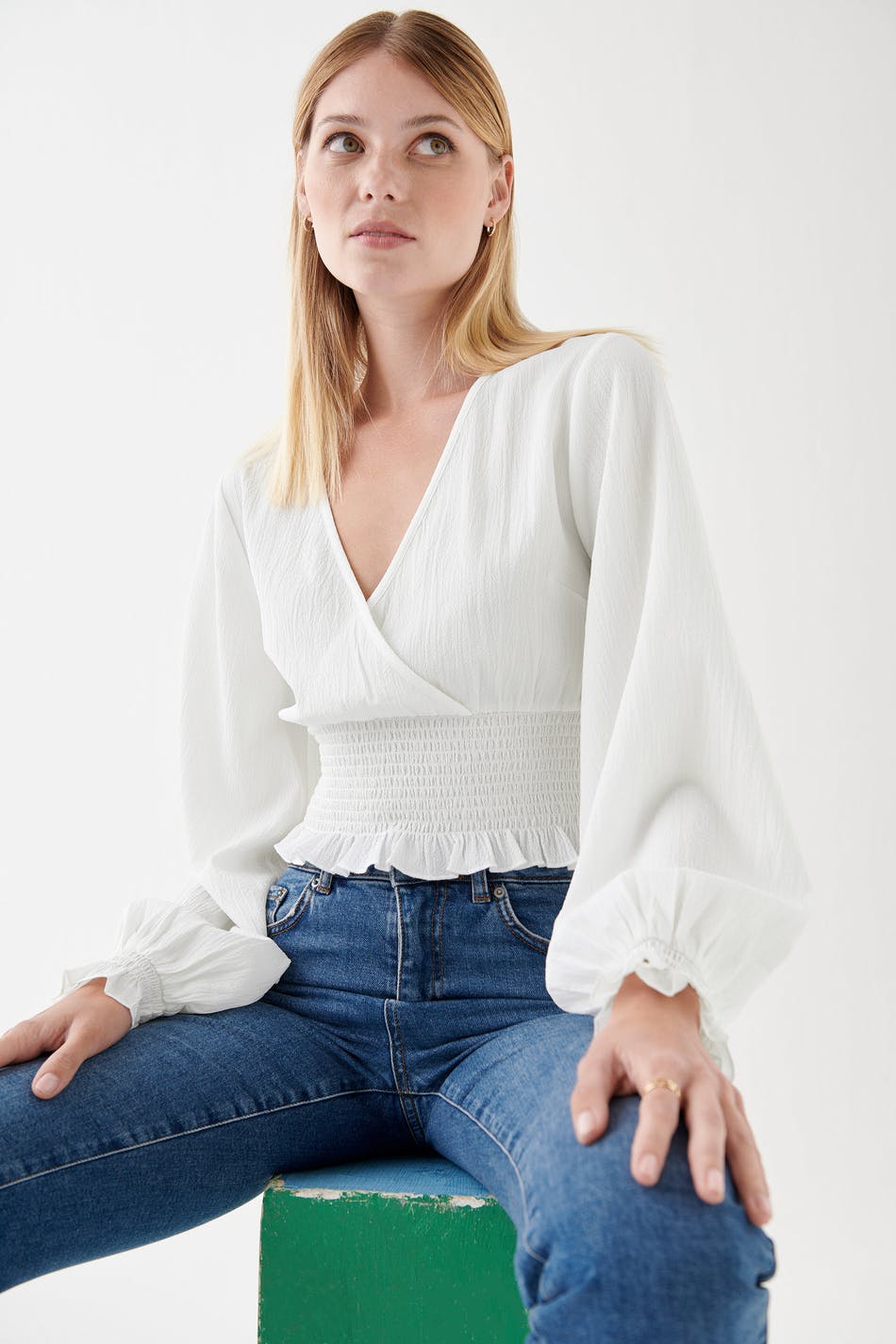 Jane smock top