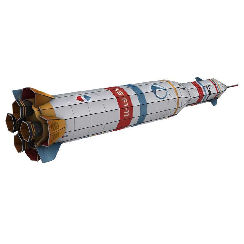 Fusée spatiale de l'espace Sassi