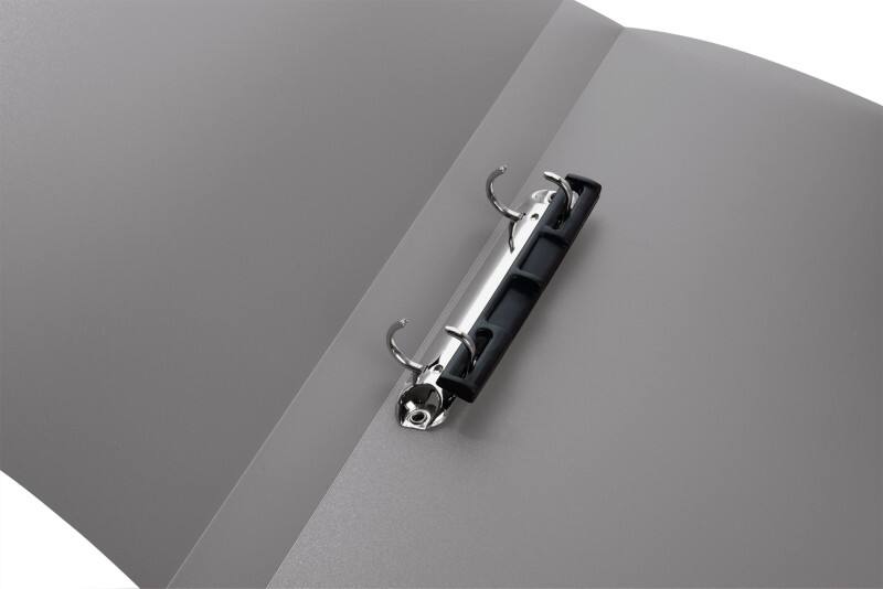HERMA Ringbuch 2-Ring 25 mm Polypropylen DIN A4 Grau 60 Stück
