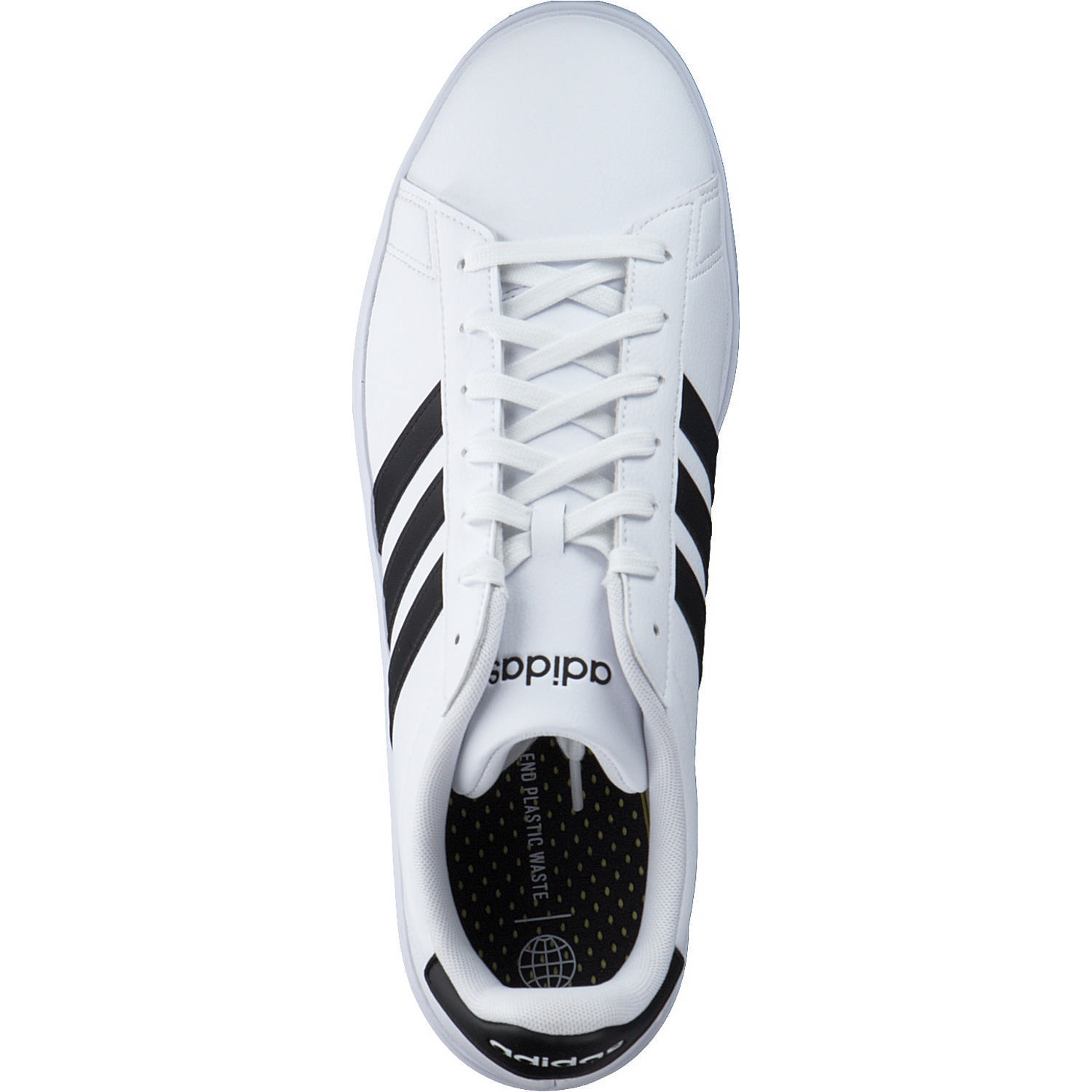 Adidas Core Grand Court 2.0 M, Sneakers Low, Herren, Weiß