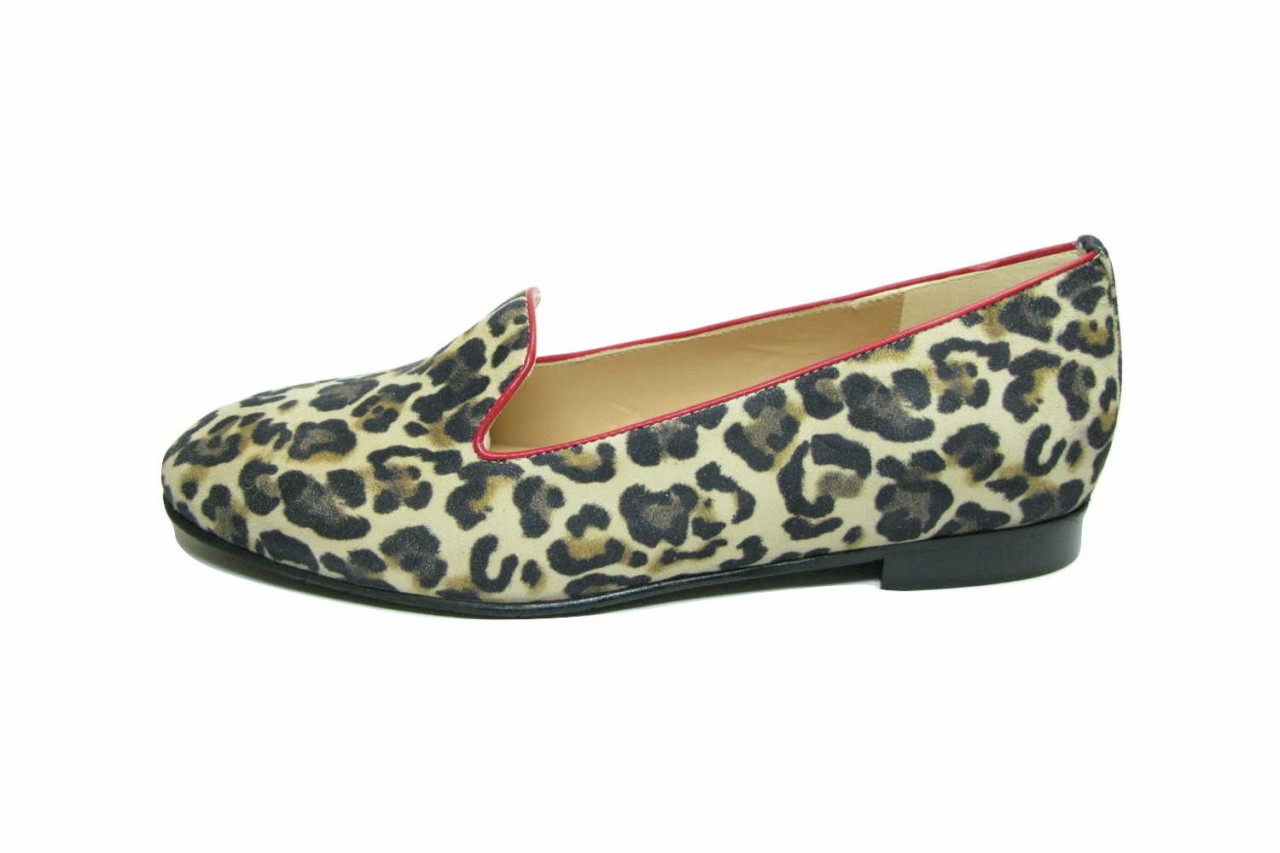 MODA DI FAUSTO Klassische Slipper taupe