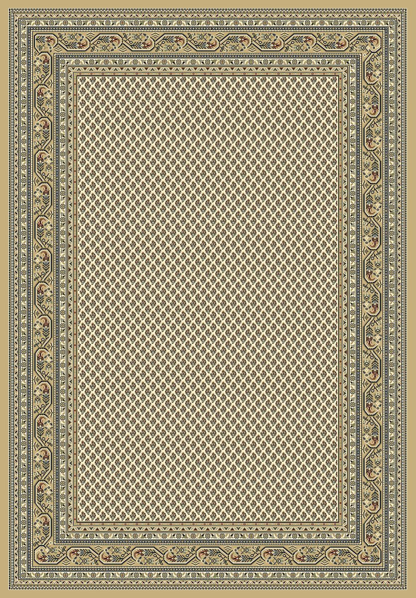 Webteppich Kashmar Bordüre Beige 60 x 115 cm