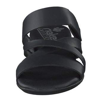 Rieker Pantolette in schwarz