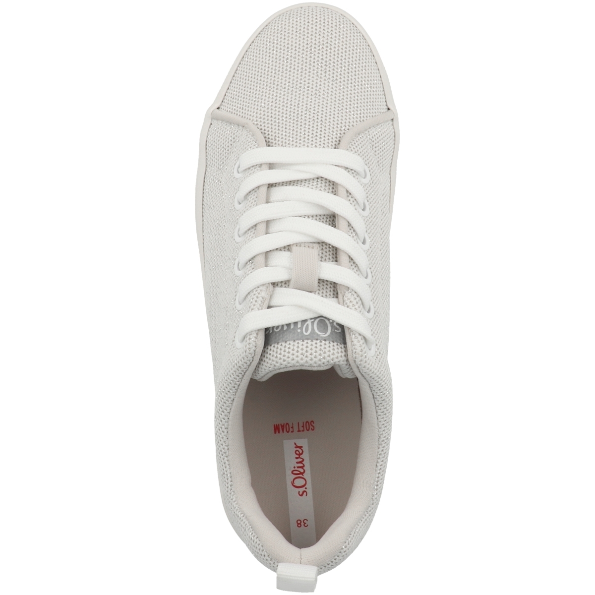 s.Oliver 5-23622-28 Sneaker Low weiss