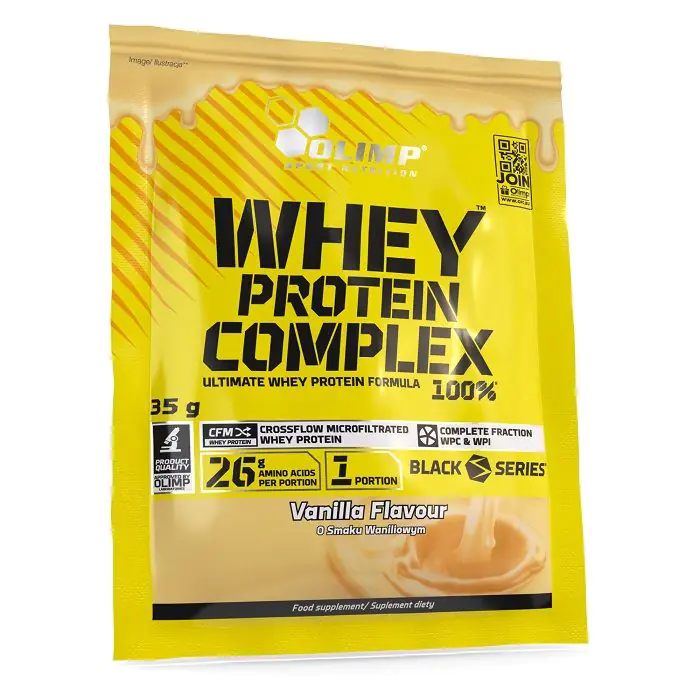 Olimp Whey Protein Complex 100% прах са укусом ваниле, 35 г