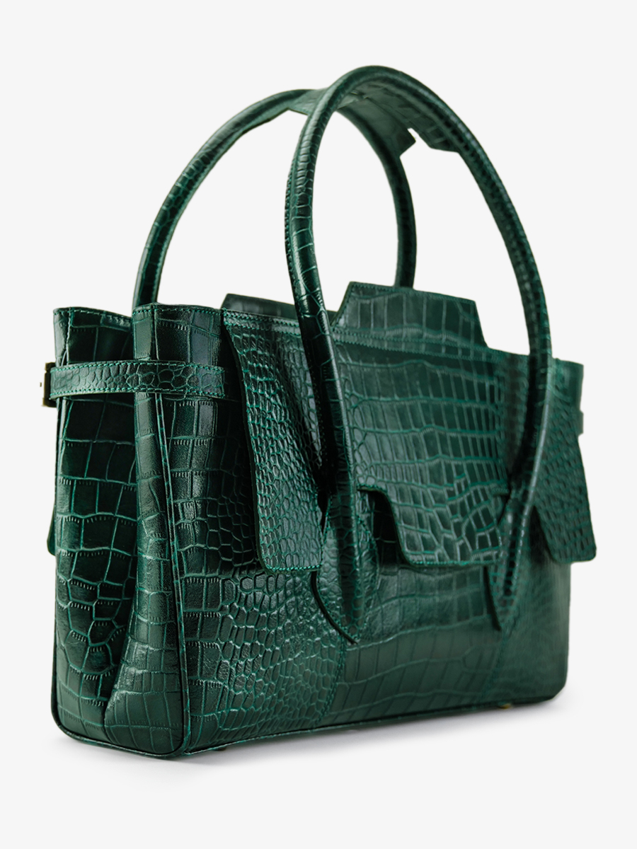 Madeleine Alligator - Malachite