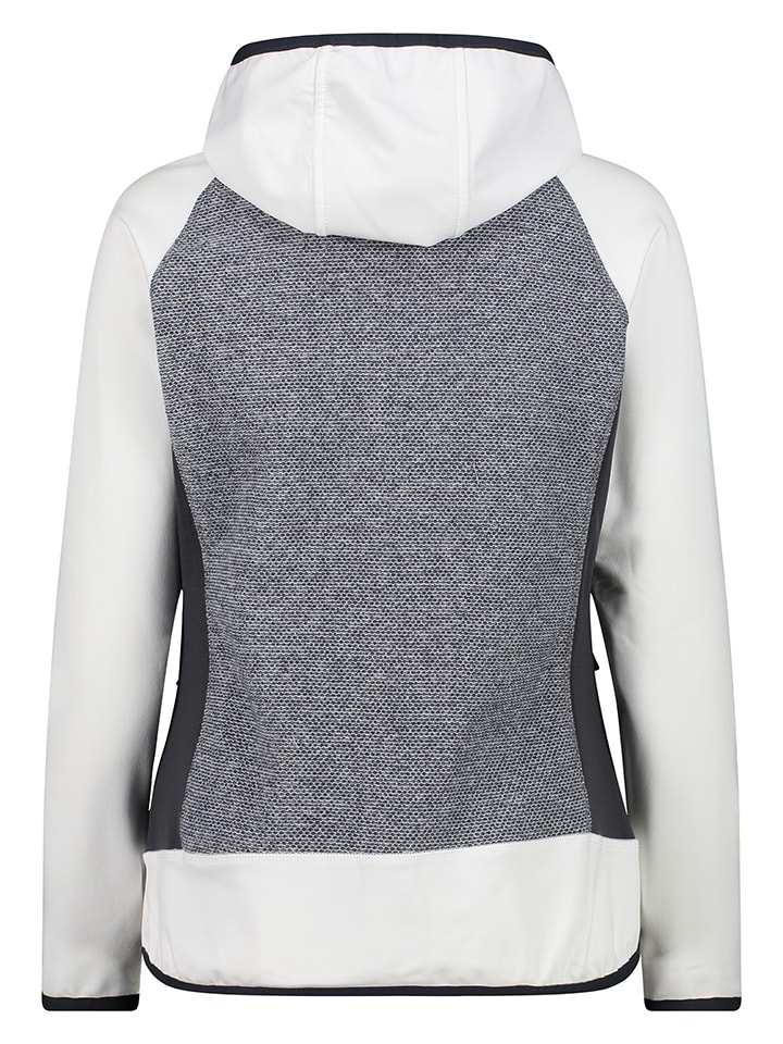 CMP Hybridjacke in Grau/ Weiß günstig kaufen