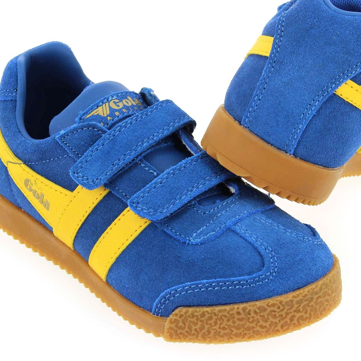 Gola  HARRIER VELCRO CKA192 - bleu jaune