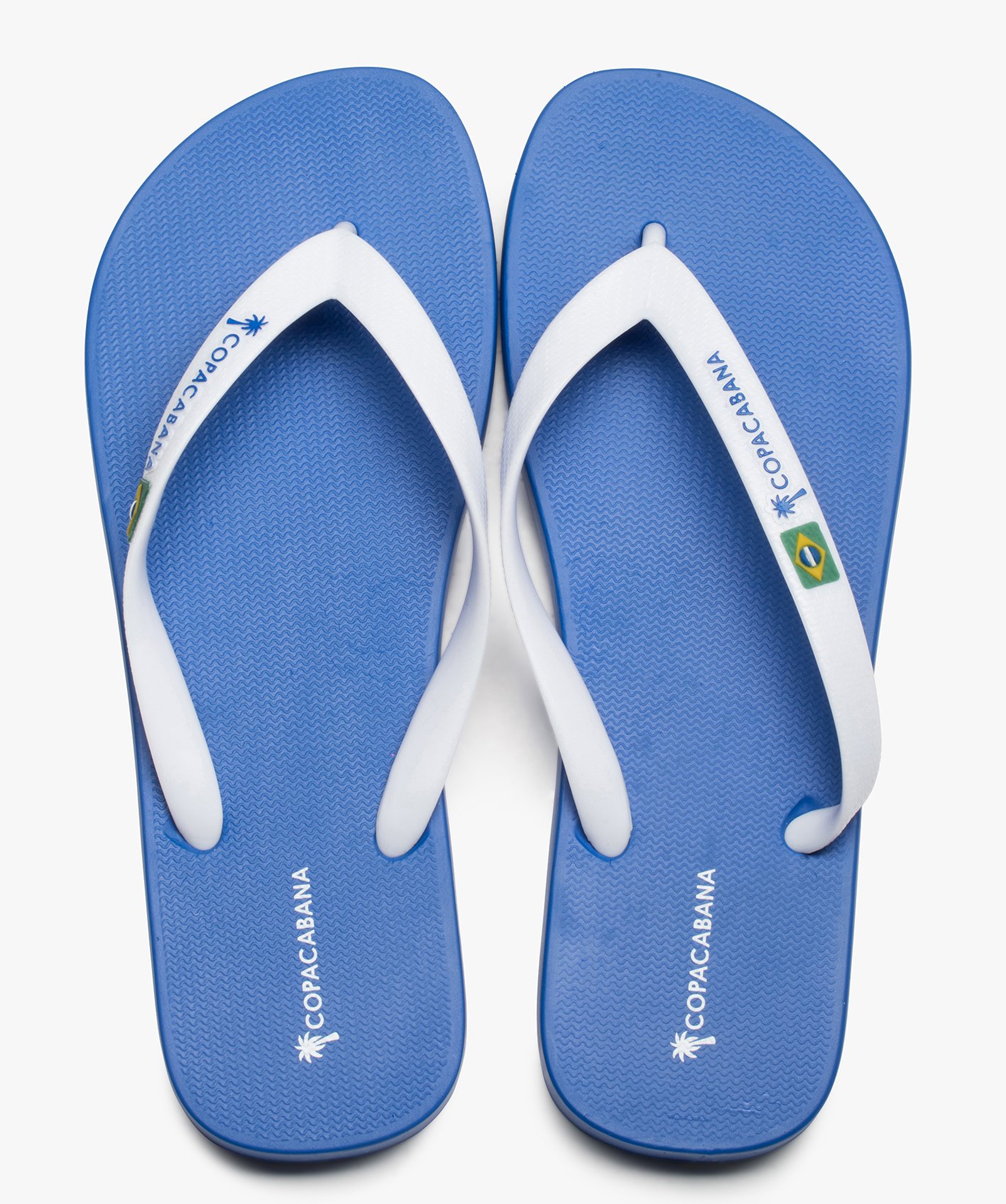Tongs homme bicolores - Copacabana bleu | GEMO