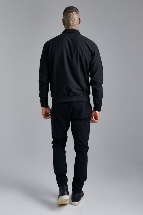 Harrington-Jacke mit Taschne
