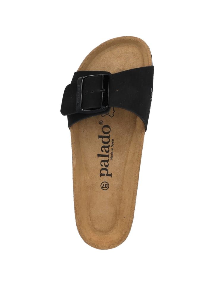 palado Pantoletten in Schwarz günstig kaufen