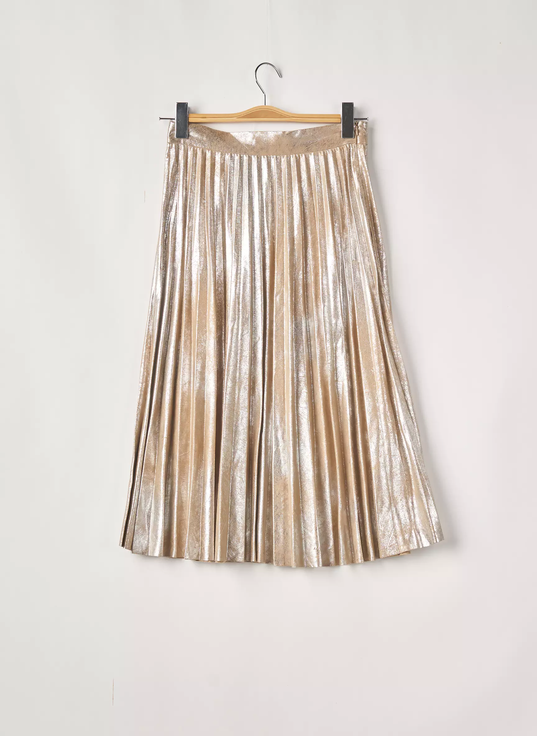 Zara Jupes Mi Longues Femme couleur gris