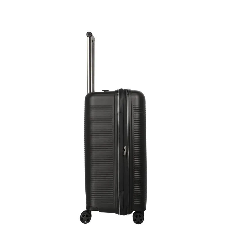 Travelite ROOMER Trunk M (66 cm) Erweiterbar - Schwarz