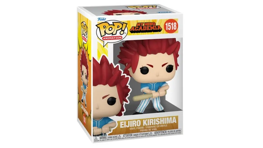 Funko - POP! - My Hero Academia - Eljiro Kirishima (Baseball) Vinyl