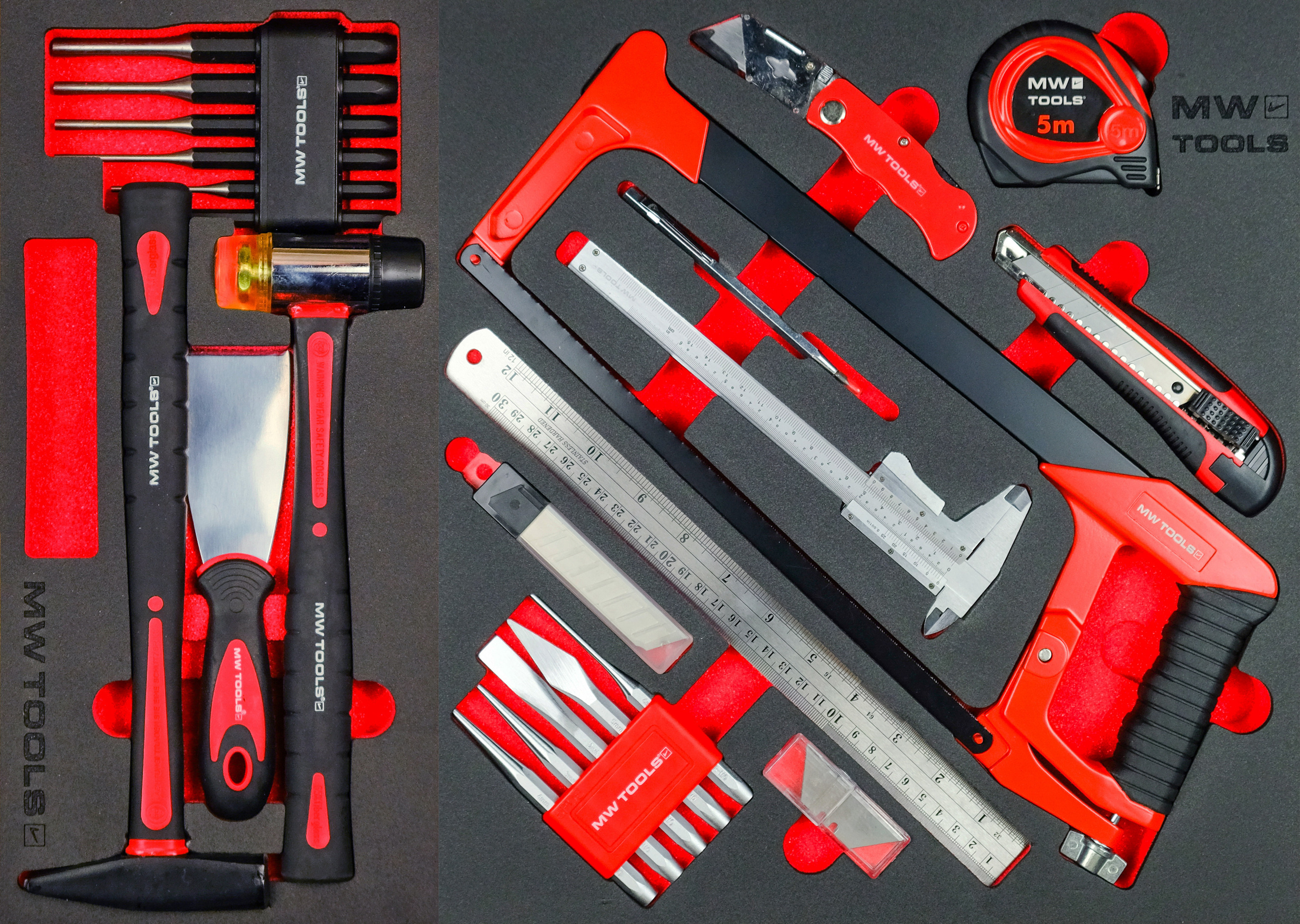 Conjunto de ferramentas Metal Works 855006757 MWE512G4W com 514 peças em carrinho GW115W