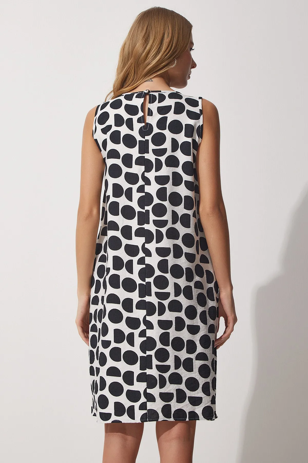 Happiness İstanbul  Gemustertes Sommerkleid in A-Linie