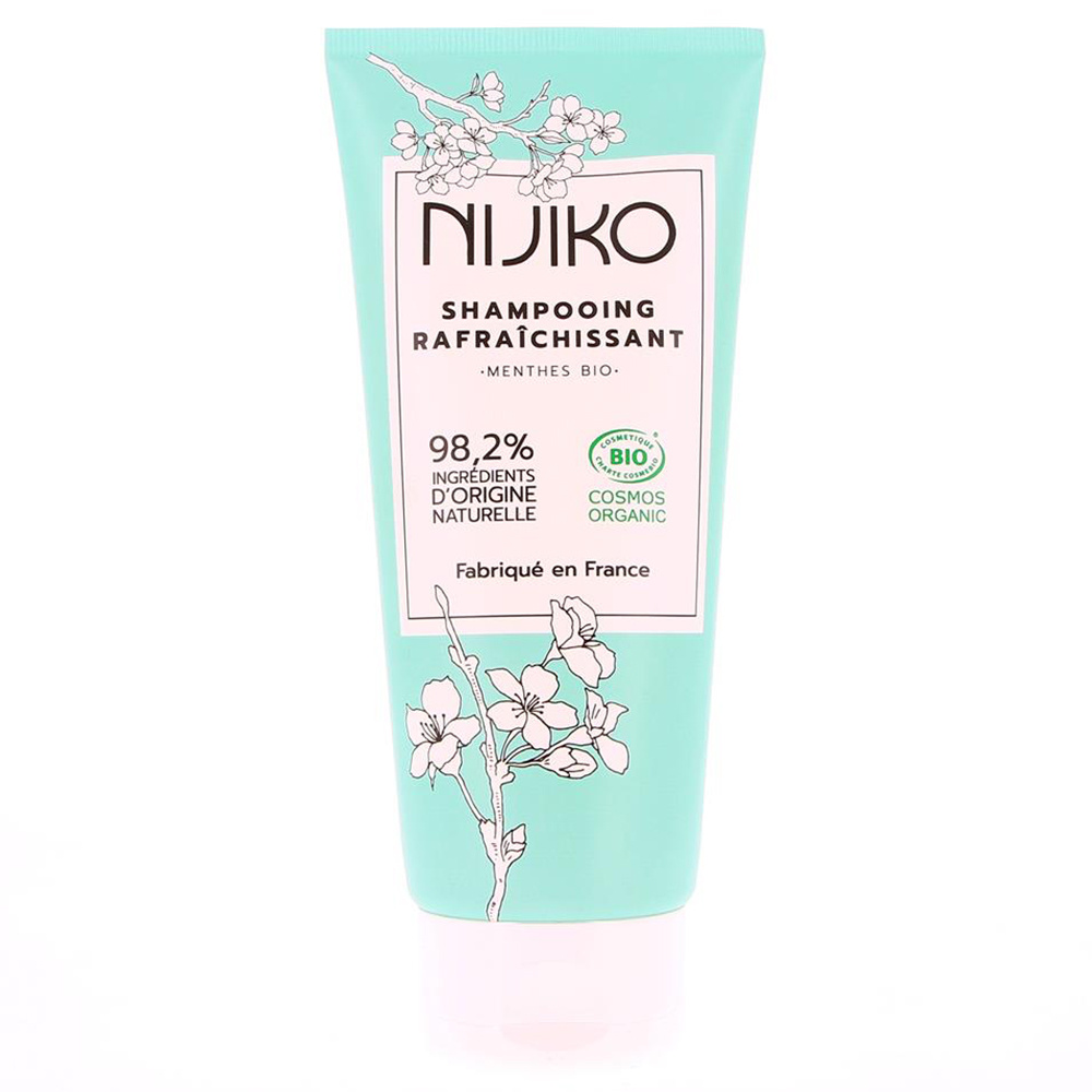 nijiko Shampooing Bio Rafraîchissant - CheveuxGras Shampoing