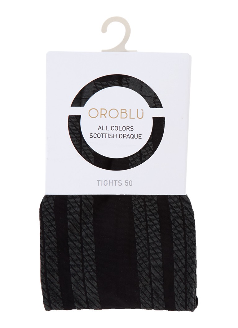 Collants écossais Oroblu en 50 deniers