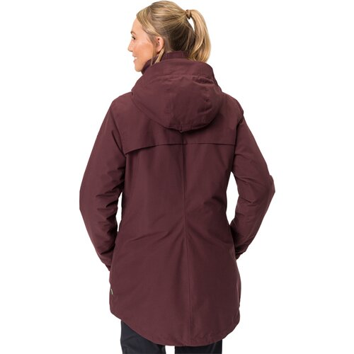 DAMEN SKOMER WOOL PARKA